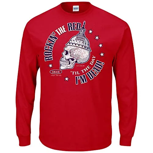 Washington Pro Hockey Apparel | Shop Unlicensed Washington Gear | Rockin' the Red 'Til the Day I'm Dead Shirt