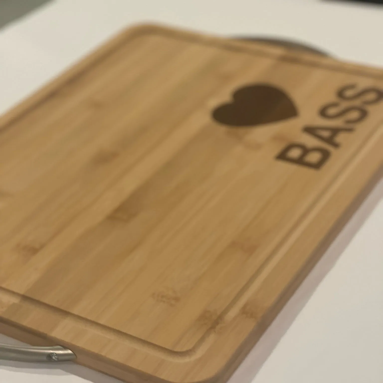 Wood  Custom Cutting Board with Handles