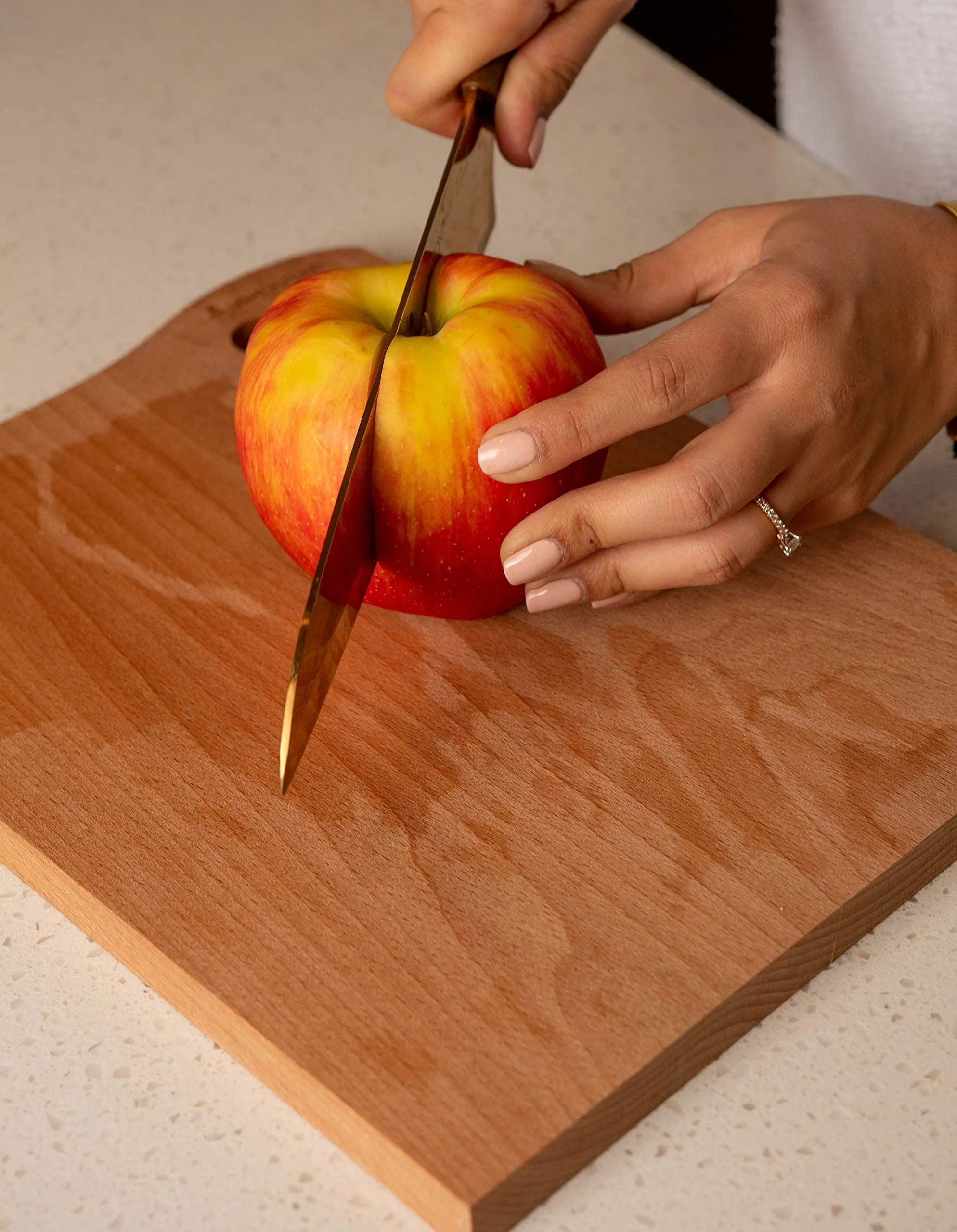 Wooden Cutting Board For Mom - Engraved With Mother Poem - 12X10" Kitchen Cutting Board