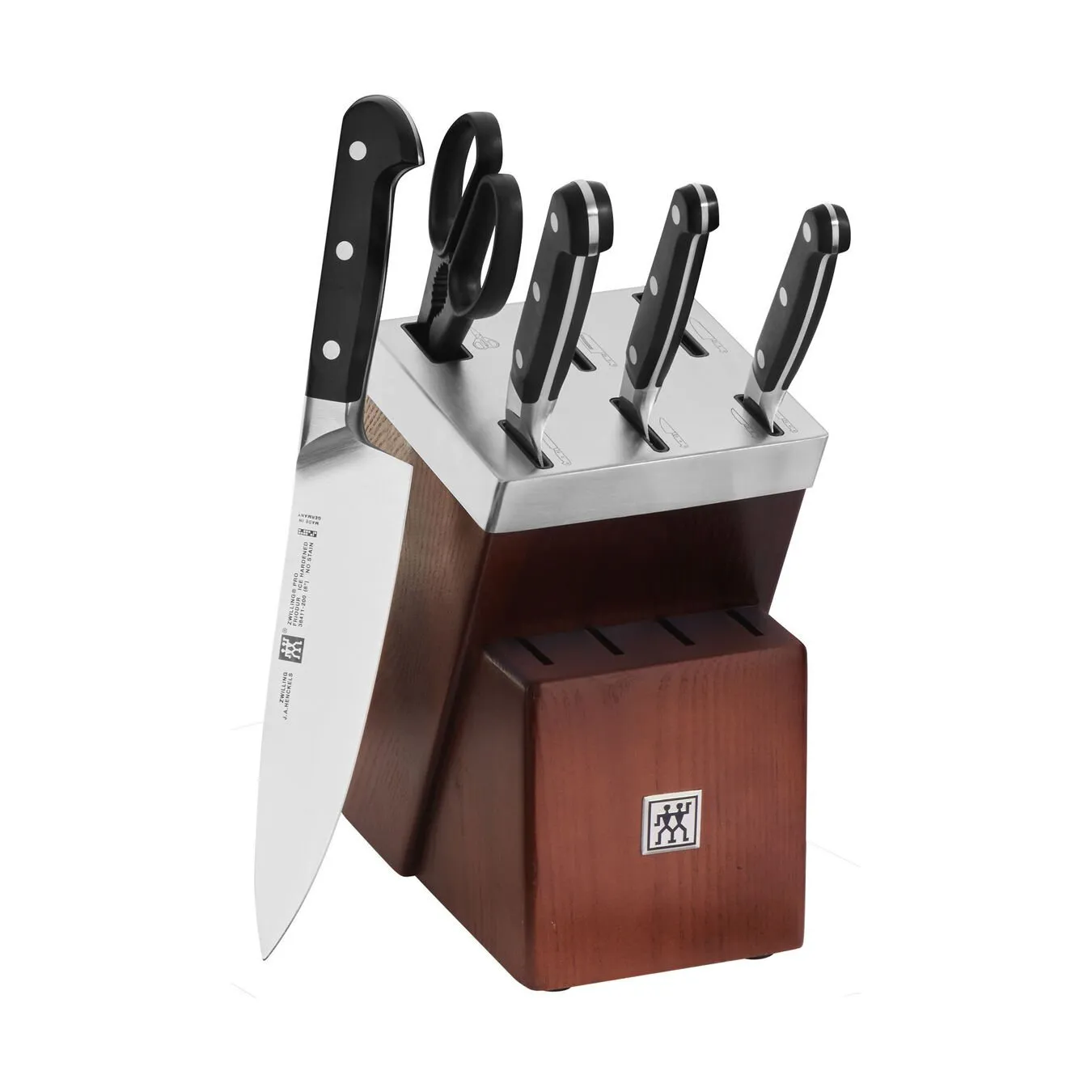 Zwilling Pro 7-Piece Self-Sharpening Knife Block Set